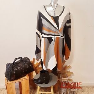 Alfani Plus size Retro Sweater dress